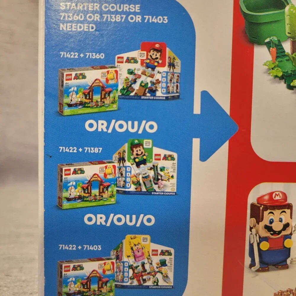 Lego Super Mario Picnic at Mario's House 71422